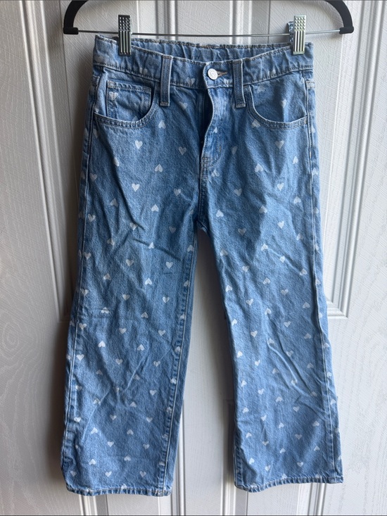 Old Navy Other - Old Navy Girls Light Wash Denim Wide Legged High Rise Preppy Baggy Jeans Size 10